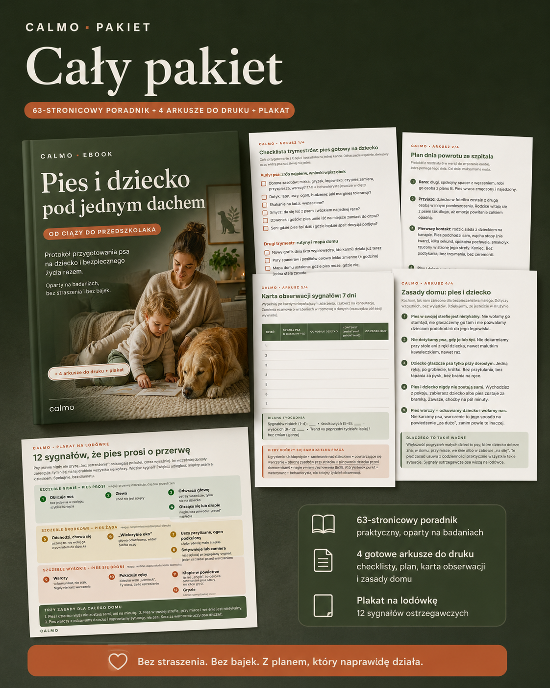 Pakiet Pies i dziecko: od ciąży do przedszkolaka