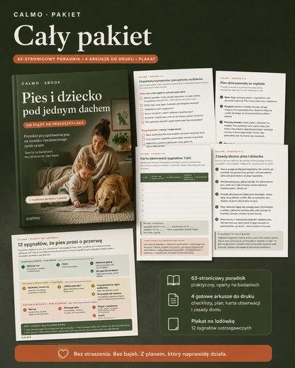 Pakiet Pies i dziecko: od ciąży do przedszkolaka