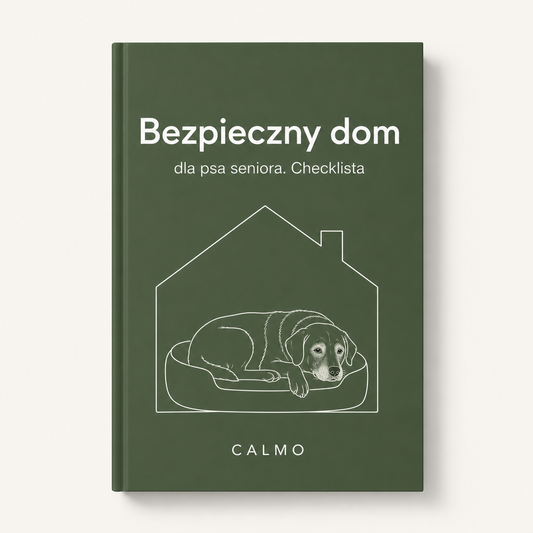Okladka: Bezpieczny dom dla psa seniora