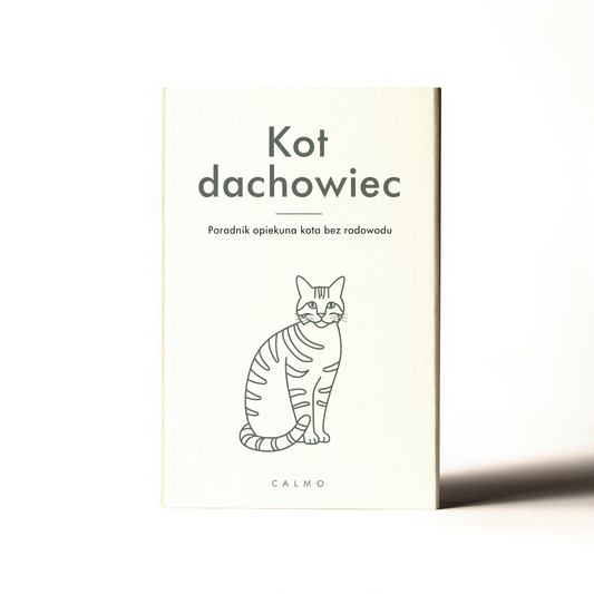 Okładka ebooka Kot dachowiec. Poradnik opiekuna kota bez rodowodu, wydawnictwo Calmo