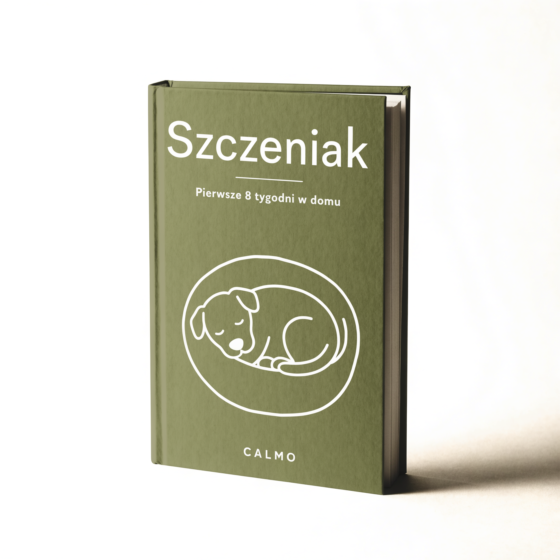 Okładka ebooka Szczeniak. Pierwsze 8 tygodni w domu, wydawnictwo Calmo